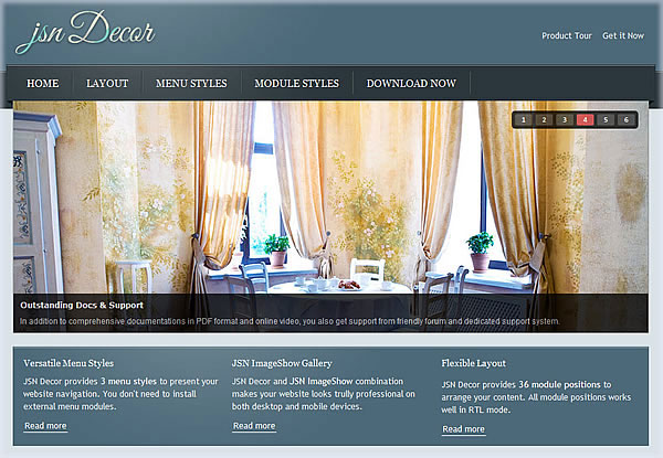 JSN Decor Free Joomla 2.5 template JSN Decor Free Joomla 2.5 template
