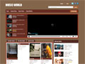 Music world  Joomla 1.7 – 1.5 template – Apptha